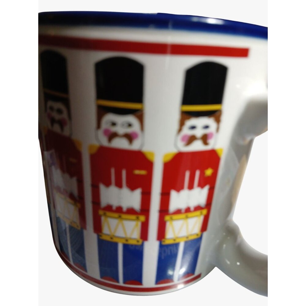 Vintage Nutcracker Soldier Coffee Mug Different Drummer Lynda Sylvester Japan NO - Picture 11 of 11